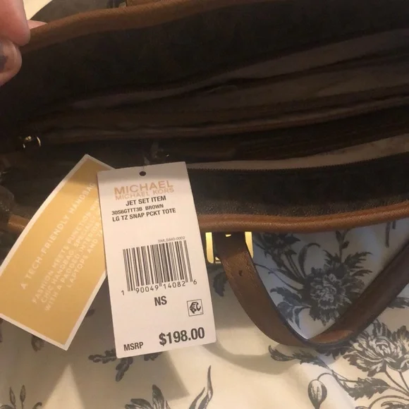 Michael Kors Brown Tote Bag - Picture 3 of 8